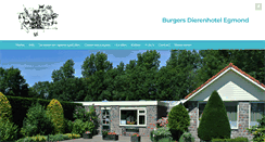 Desktop Screenshot of burgersdierenhotel.nl